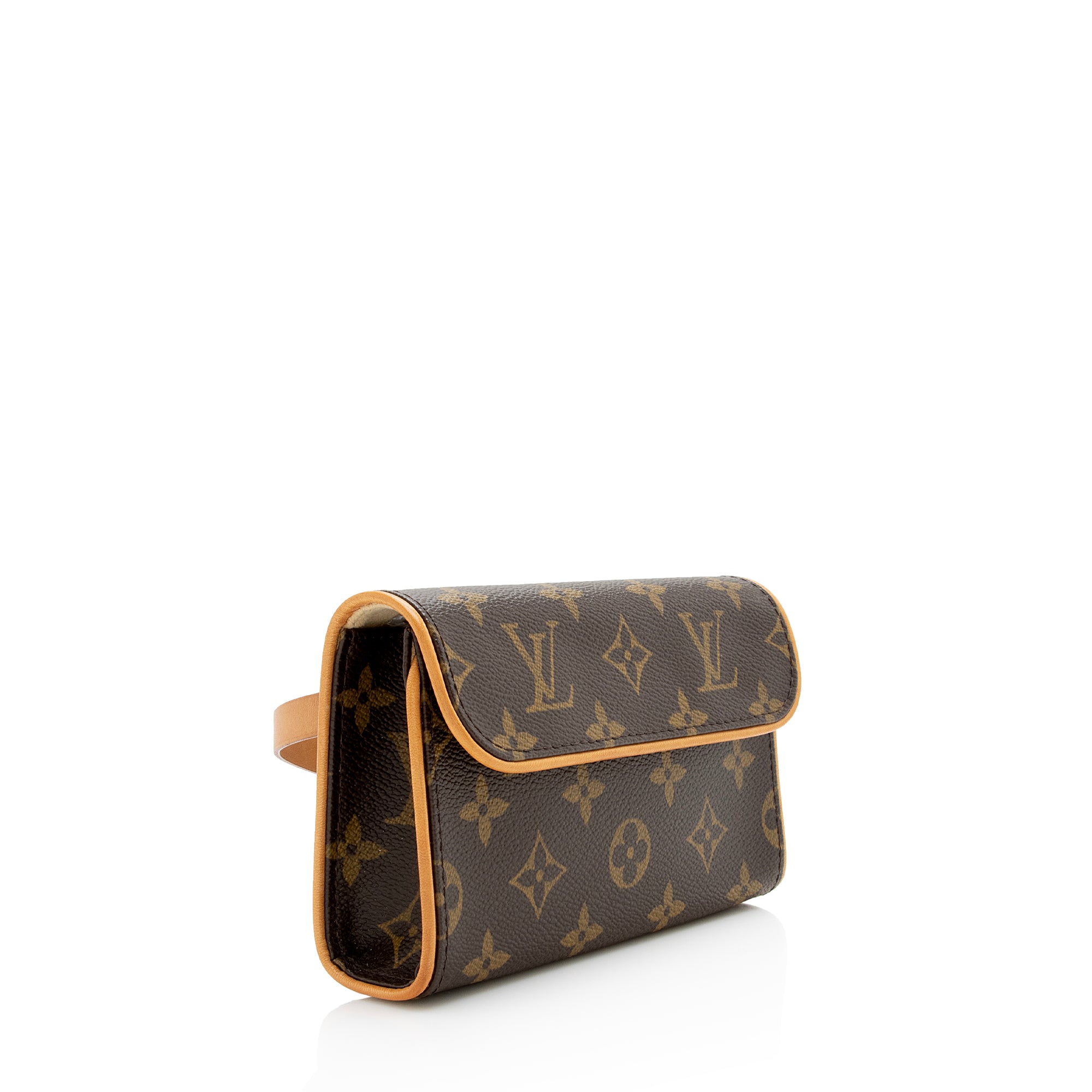 Louis Vuitton Monogram Canvas Pochette Florentine Small Belt Bag (SHF-22975)