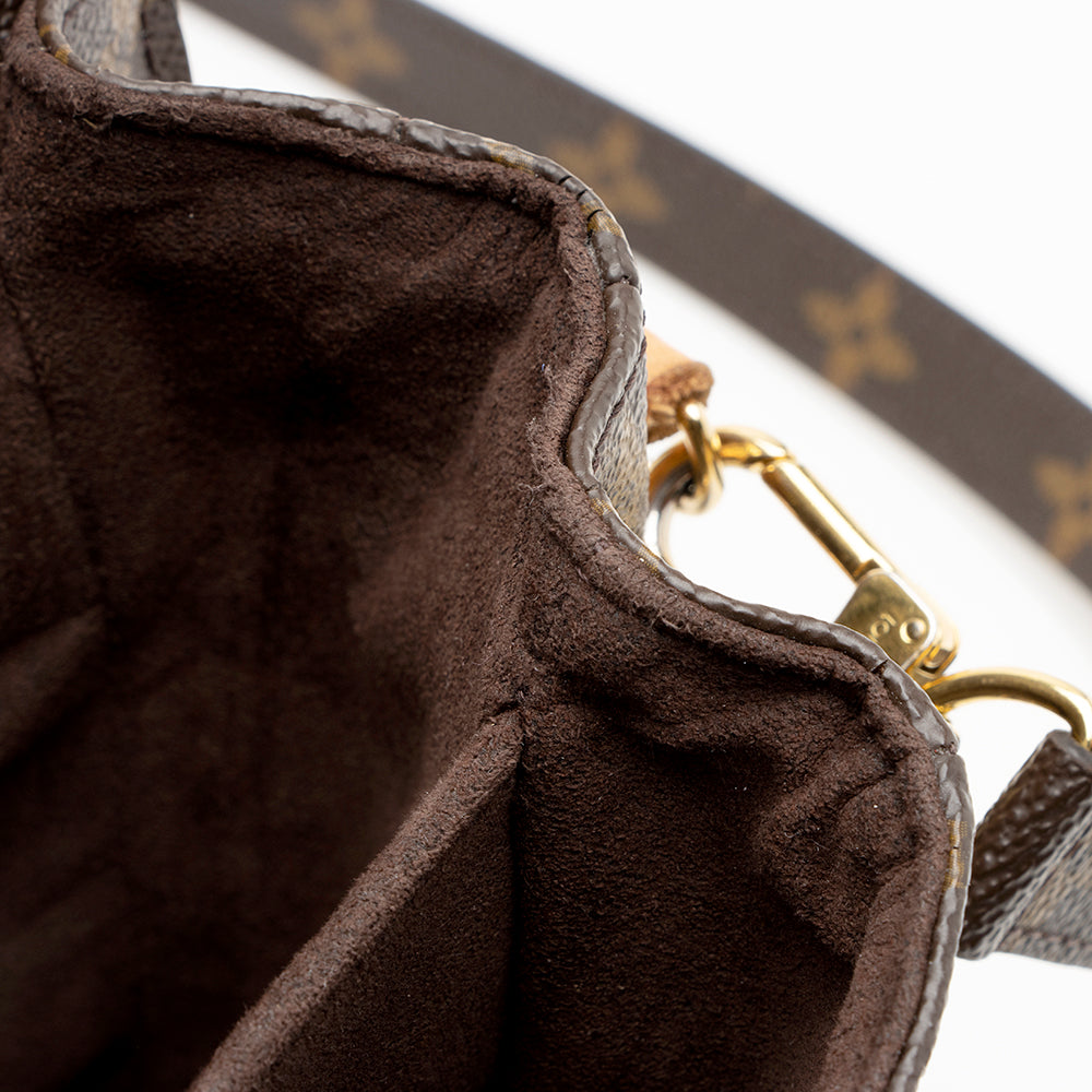 Louis Vuitton Monogram Canvas Pochette Metis Shoulder Bag (SHF-20579)