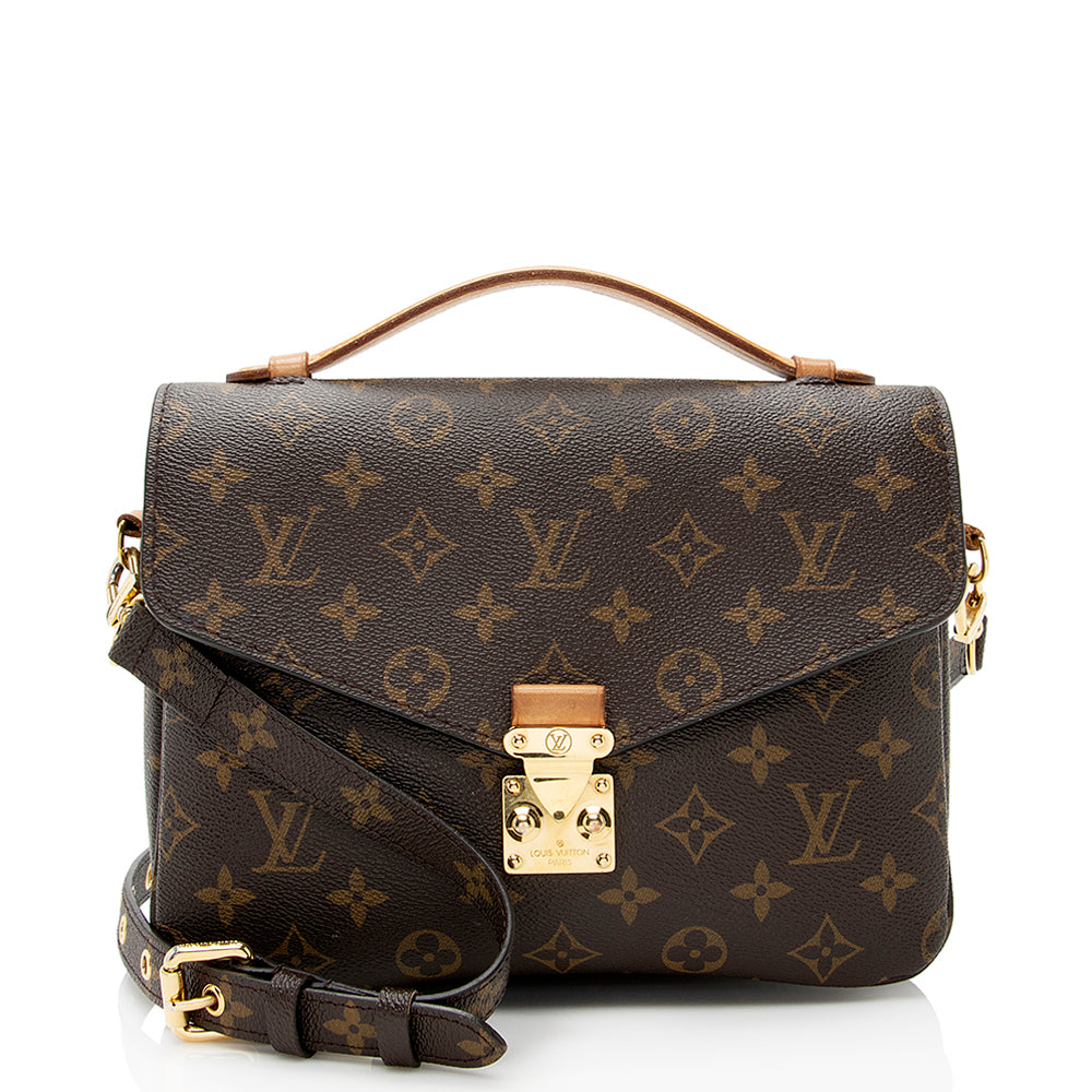 Louis Vuitton Monogram Canvas Pochette Metis Shoulder Bag (SHF-20579)