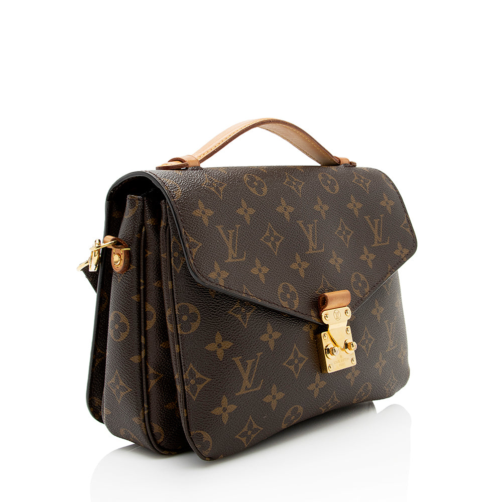 Louis Vuitton Monogram Canvas Pochette Metis Shoulder Bag (SHF-20579)