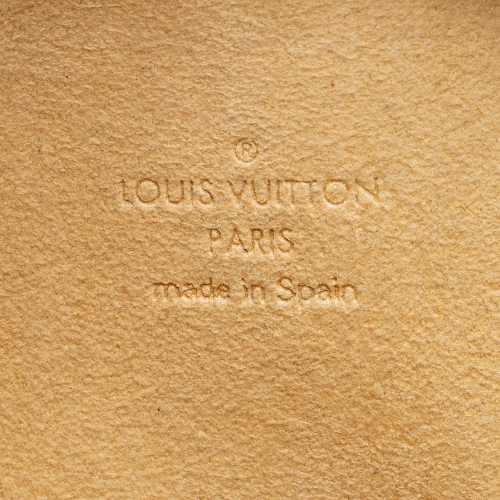 Louis Vuitton Vintage Monogram Canvas Pochette Twin PM Shoulder Bag (SHF-17997)