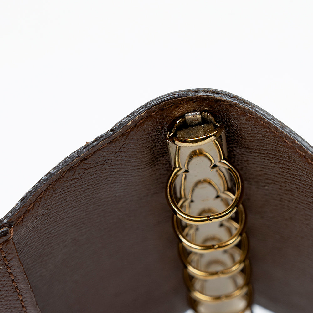 Louis Vuitton Monogram Canvas Small Ring Agenda Cover (SHF-16765)