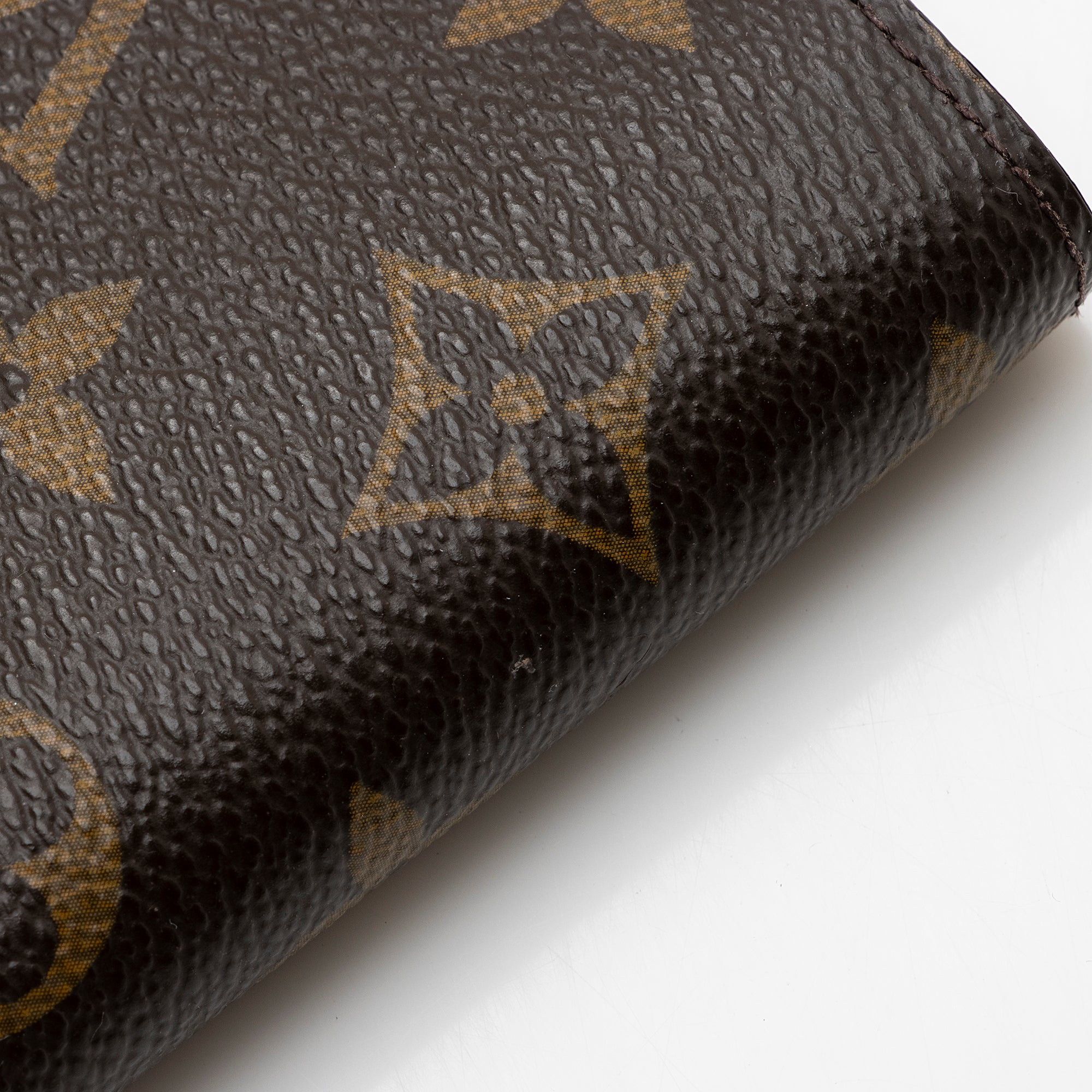 Louis Vuitton Monogram Canvas Small Ring Agenda Cover (SHF-22229)