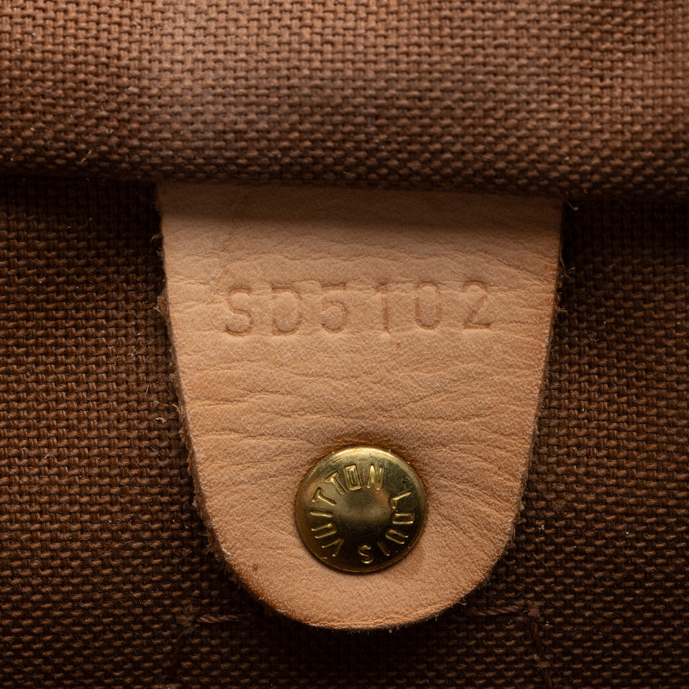 Louis Vuitton Monogram Canvas Speedy 30 Satchel - FINAL SALE (SHF-16606)