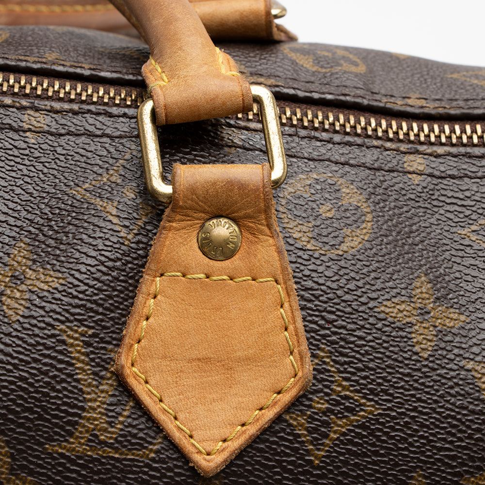 Louis Vuitton Monogram Canvas Speedy 30 Satchel - FINAL SALE (SHF-16606)