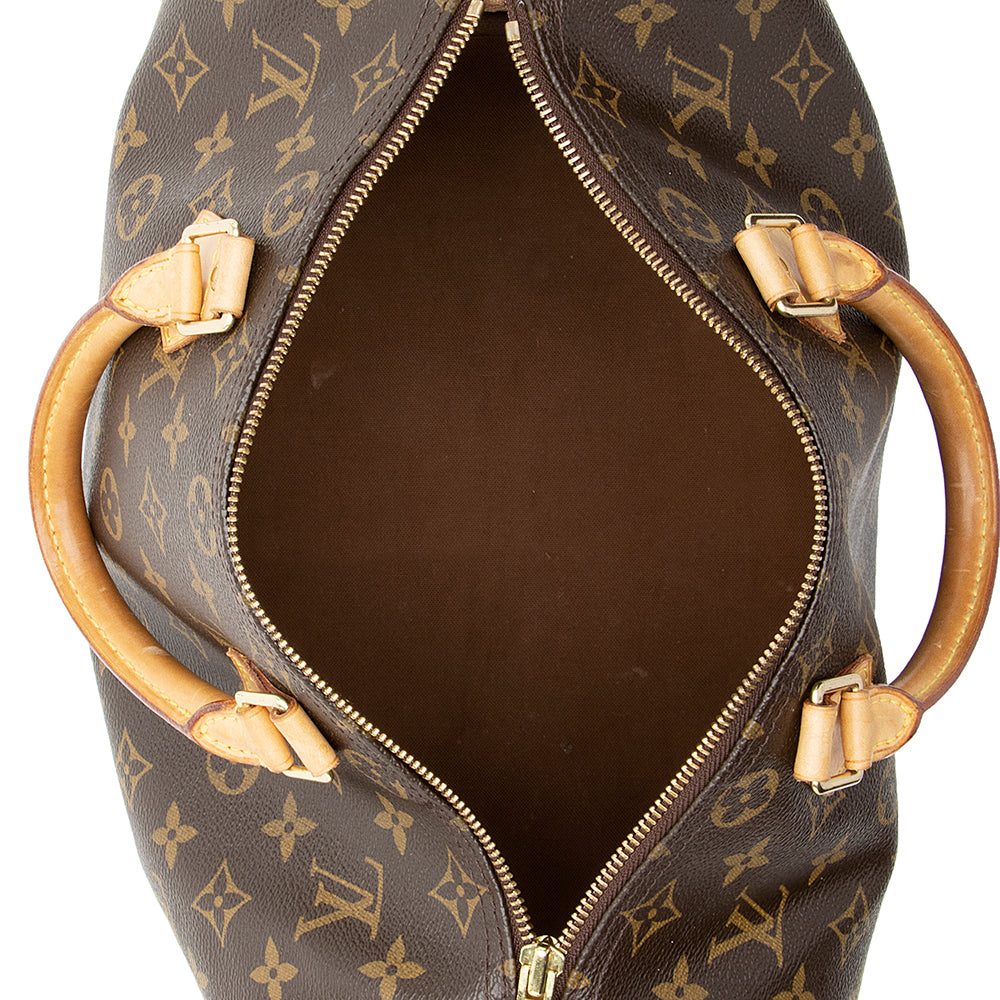 Louis Vuitton Monogram Canvas Speedy 30 Satchel - FINAL SALE (SHF-18813)
