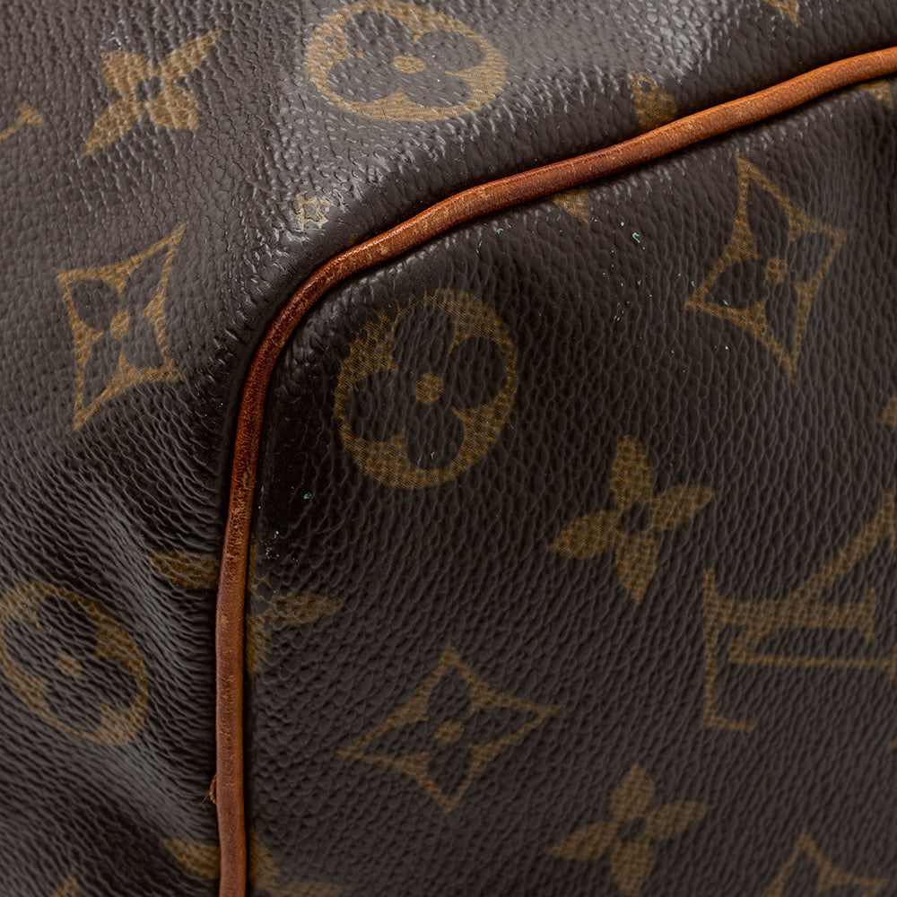 Louis Vuitton Monogram Canvas Speedy 35 Satchel (SHF-18359)