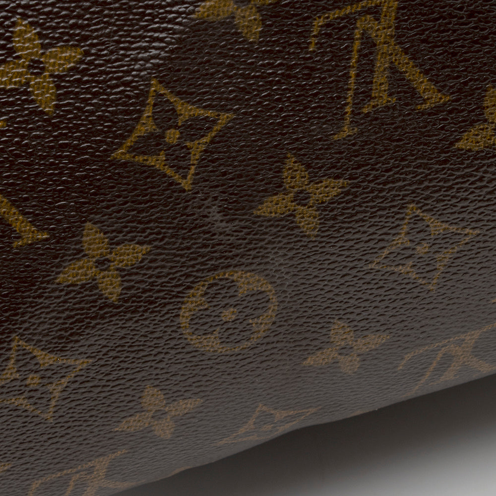 Louis Vuitton Monogram Canvas Speedy 35 Satchel (SHF-18359)