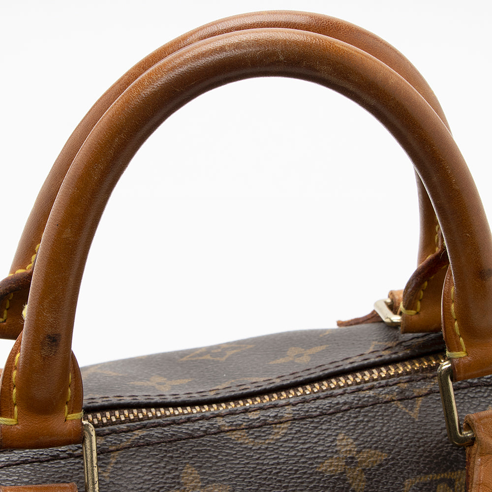 Louis Vuitton Monogram Canvas Speedy 35 Satchel (SHF-18359)