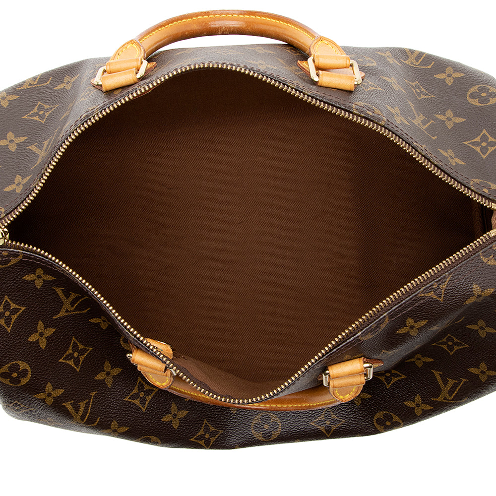 Louis Vuitton Monogram Canvas Speedy 35 Satchel (SHF-18362)