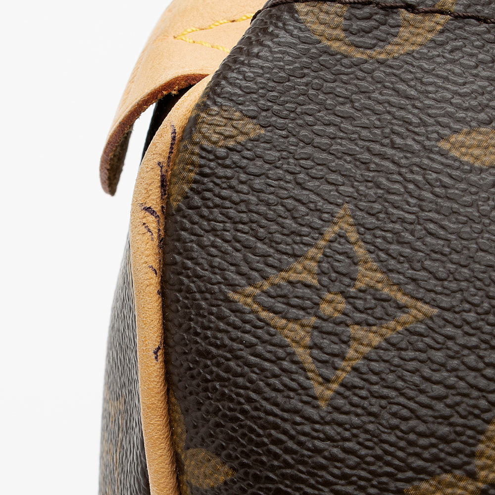 Louis Vuitton Monogram Canvas Speedy 35 Satchel (SHF-18324)