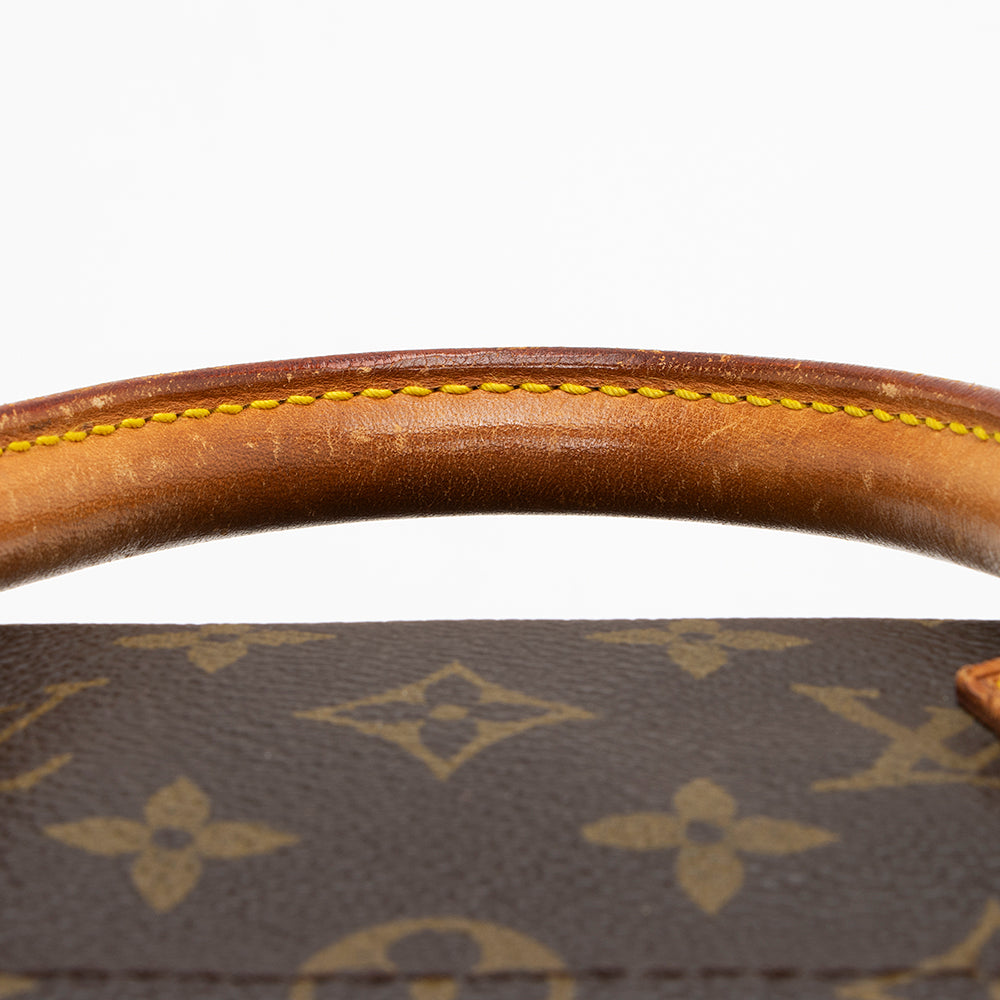 Louis Vuitton Vintage Monogram Canvas Speedy 35 Satchel (SHF-17134)