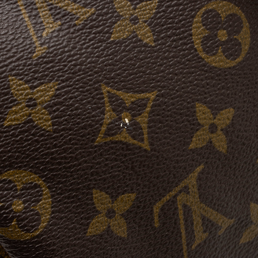 Louis Vuitton Vintage Monogram Canvas Speedy 35 Satchel (SHF-17134)