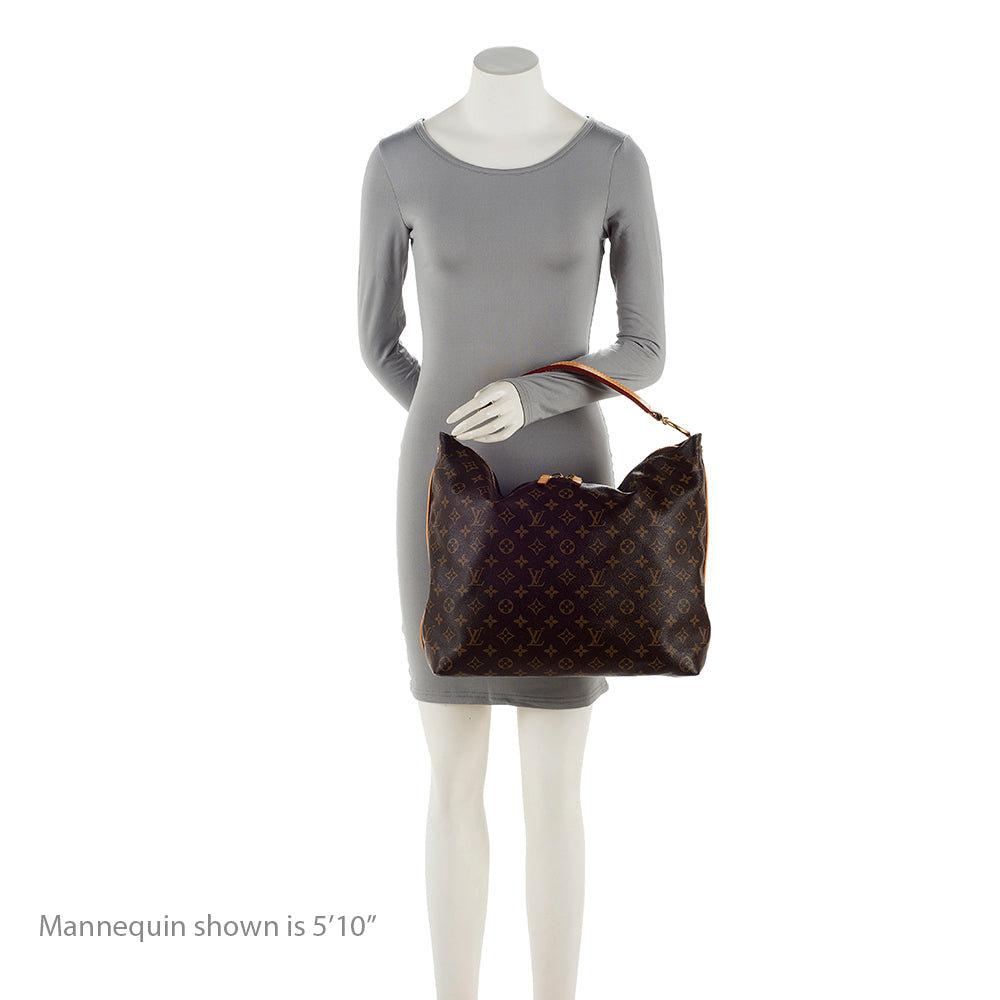 Louis Vuitton Monogram Canvas Sully MM Shoulder Bag (SHF-21346)