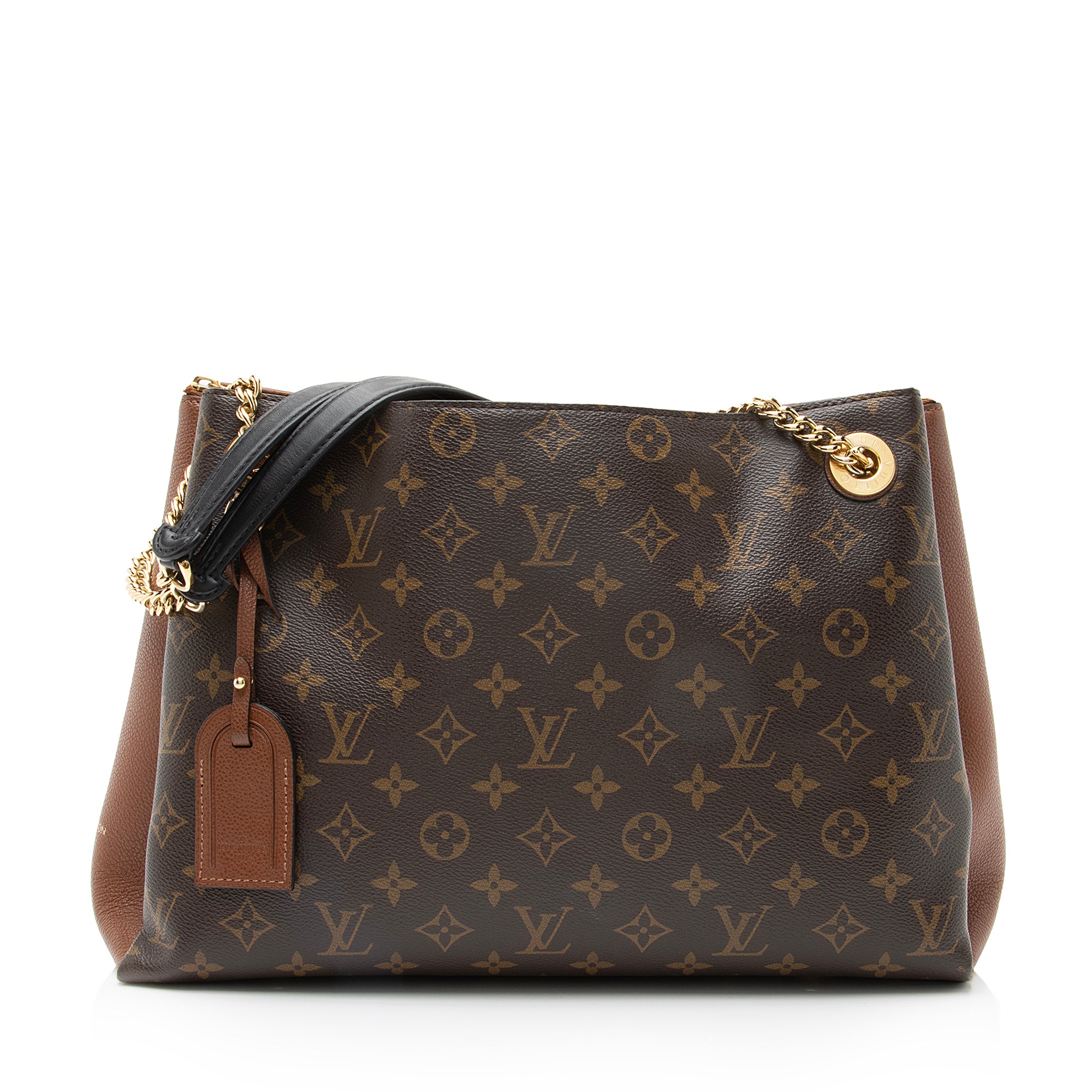 Louis Vuitton Monogram Canvas Surene MM Tote (SHF-23121)