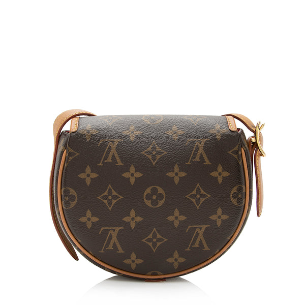 Louis Vuitton Monogram Canvas Tambourin Shoulder Bag (SHF-21577)