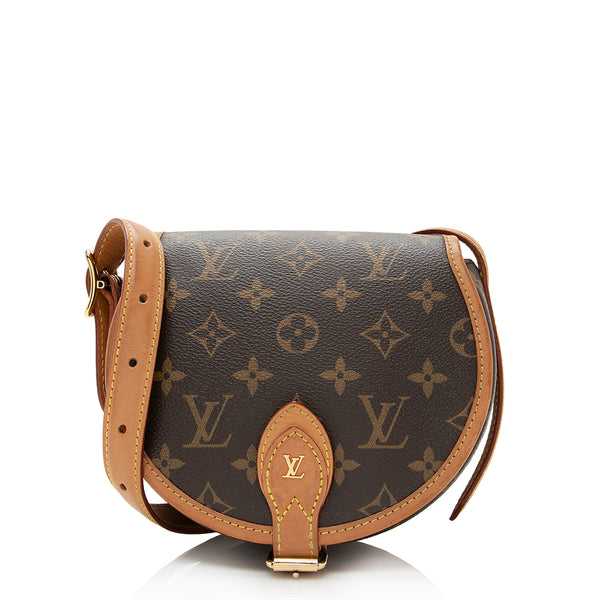 Louis Vuitton Ultra Rare Vintage Monogram Tambourin Shoulder Bag