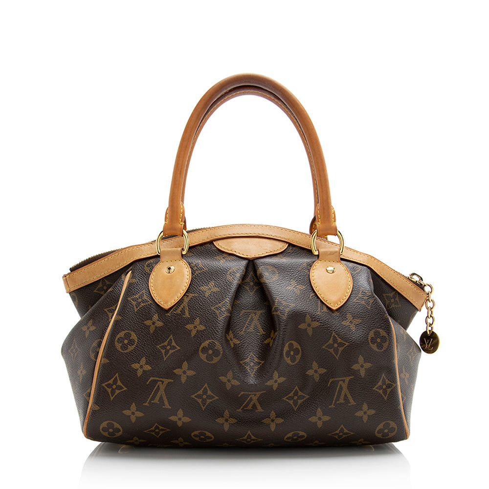 Louis Vuitton Monogram Canvas Tivoli PM Satchel (SHF-22074)