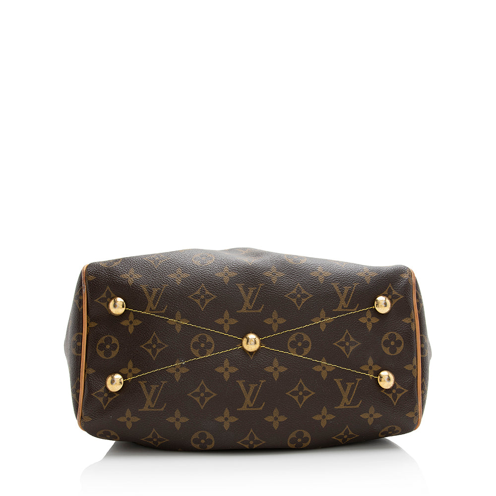 Louis Vuitton Monogram Canvas Tivoli PM Satchel (SHF-22074)
