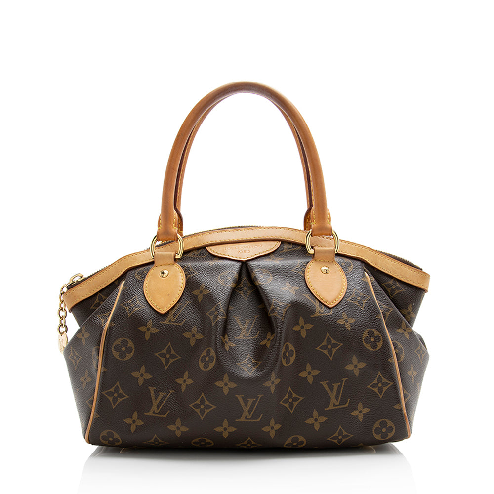 Louis Vuitton Monogram Canvas Tivoli PM Satchel (SHF-22074)