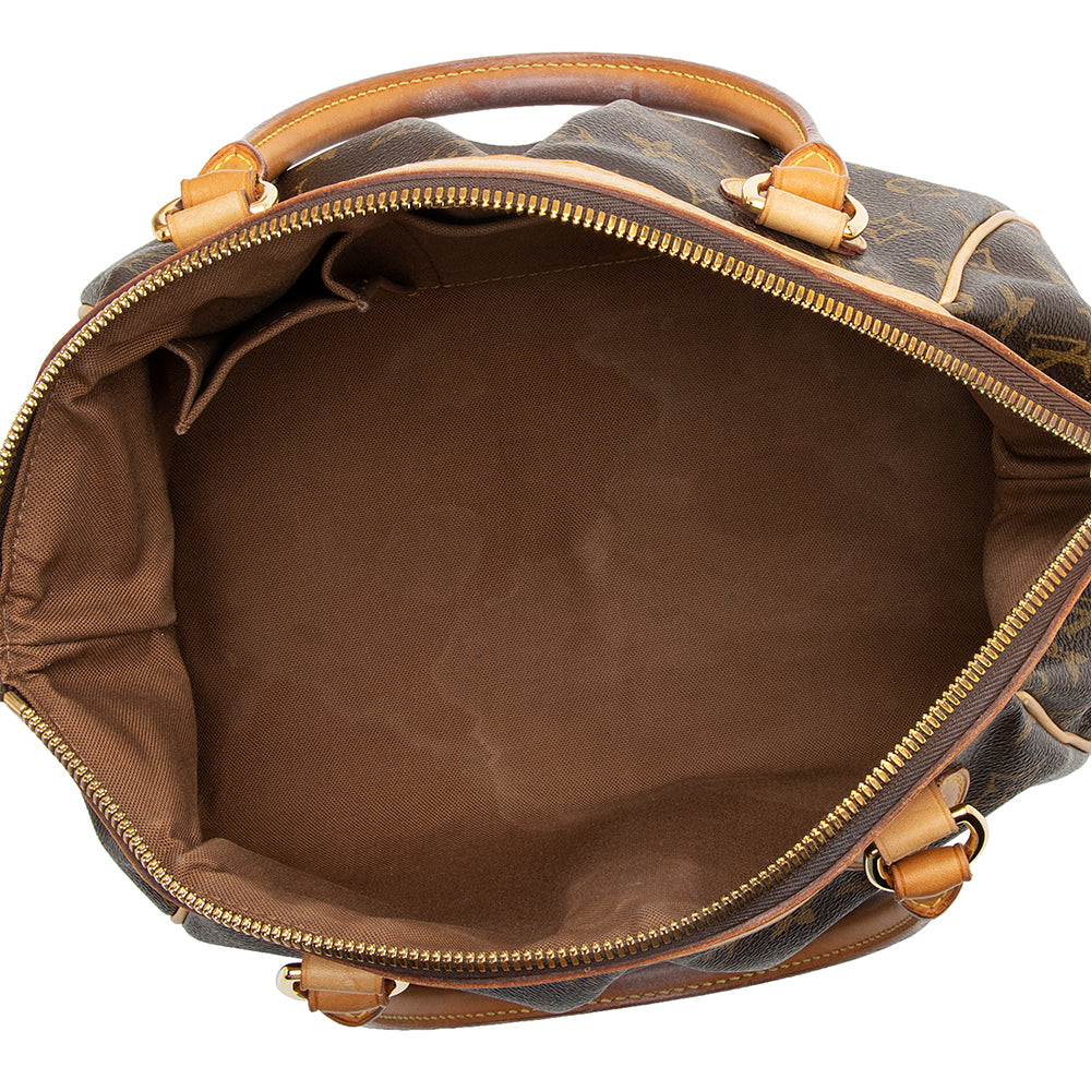 Louis Vuitton Monogram Canvas Tivoli PM Satchel (SHF-22074)