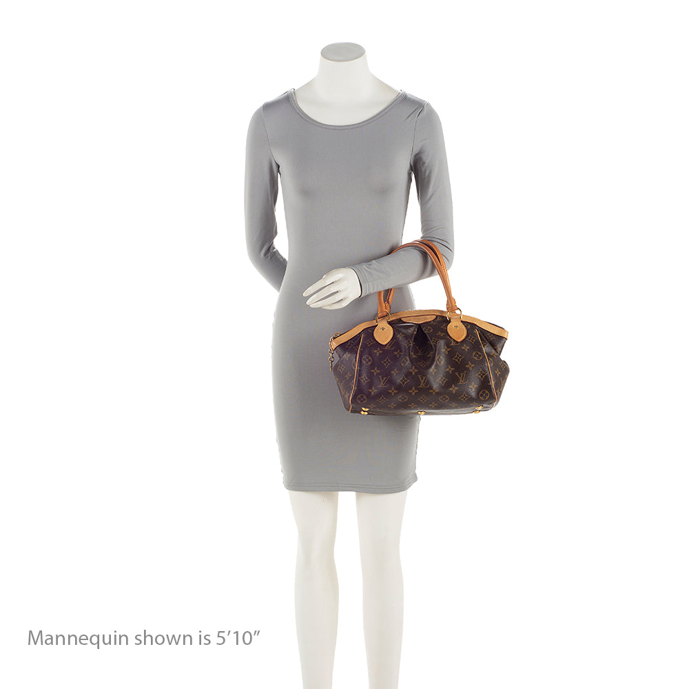 Louis Vuitton Monogram Canvas Tivoli PM Satchel (SHF-22074)