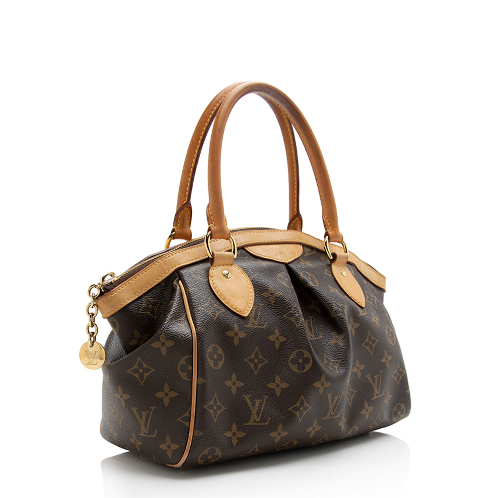 Louis Vuitton Monogram Canvas Tivoli PM Satchel (SHF-22074)