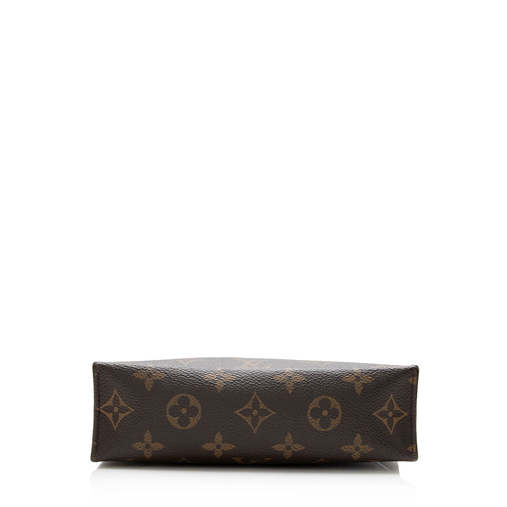 Louis Vuitton Monogram Canvas Toiletry Pouch 19 (SHF-14804)
