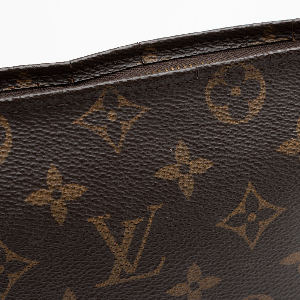 Louis Vuitton Monogram Canvas Toiletry Pouch 19 (SHF-14804)