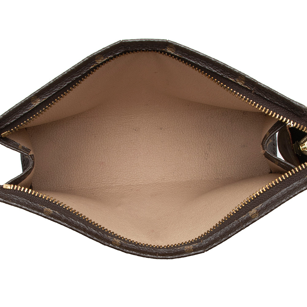Louis Vuitton Monogram Canvas Toiletry Pouch 19 (SHF-14804)