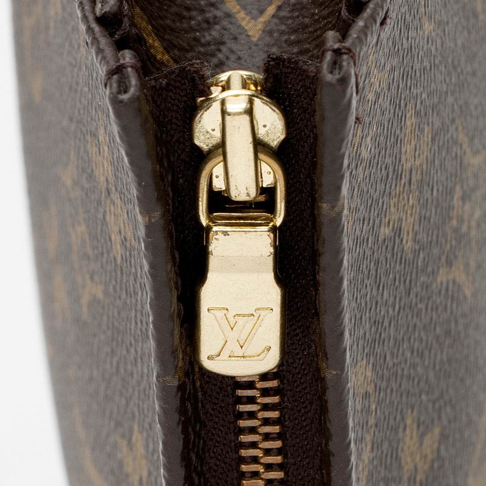 Louis Vuitton Monogram Canvas Toiletry Pouch 19 (SHF-21056)