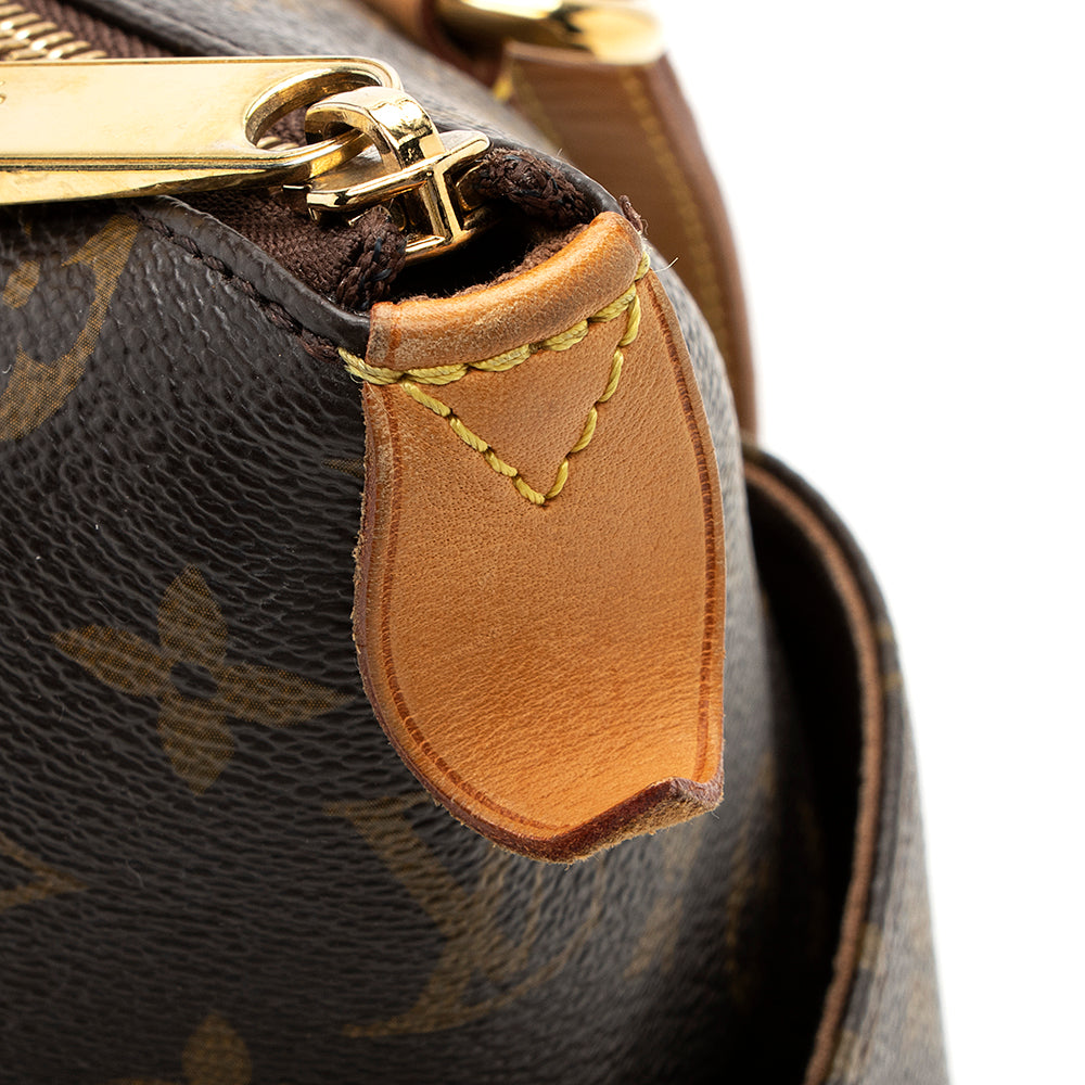 Louis Vuitton Monogram Canvas Totally MM Tote (SHF-19814)