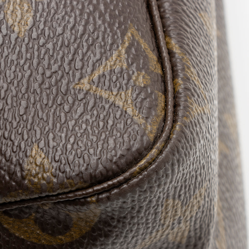 Louis Vuitton Vintage Monogram Canvas Trousse Toiletry Pouch 28 (SHF-20356)