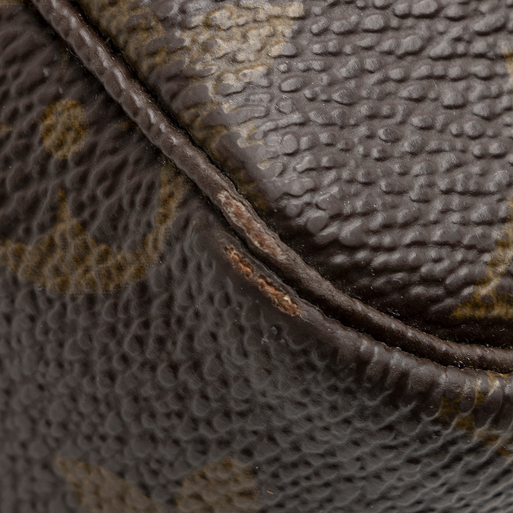 Louis Vuitton Vintage Monogram Canvas Trousse Toiletry Pouch 28 (SHF-20356)