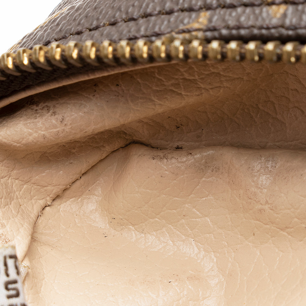 Louis Vuitton Vintage Monogram Canvas Trousse Toiletry Pouch 28 (SHF-20361)