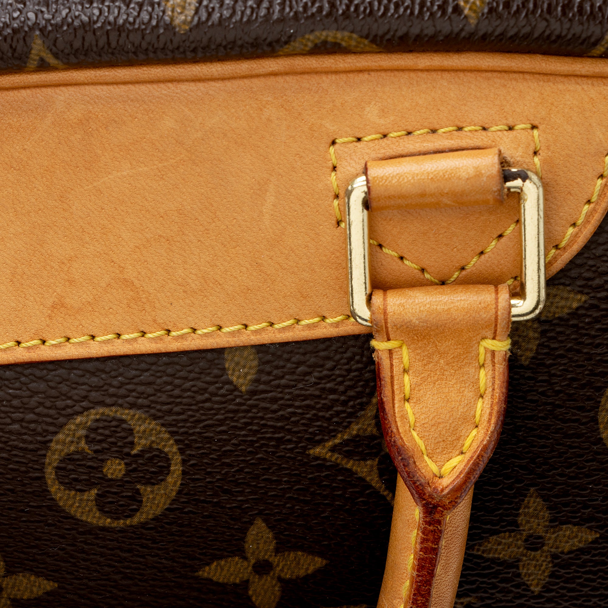 Louis Vuitton Monogram Canvas Trouville Satchel (SHF-22946)