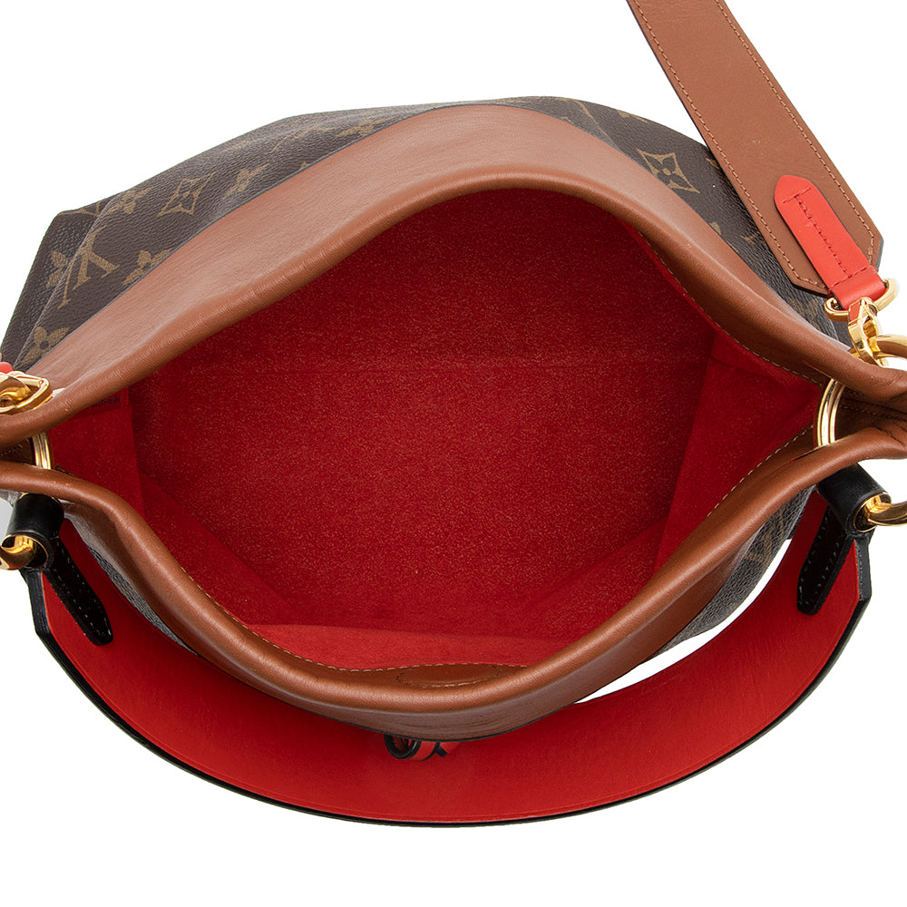 Louis Vuitton Monogram Canvas Tuileries Besace Shoulder Bag (SHF-22119)