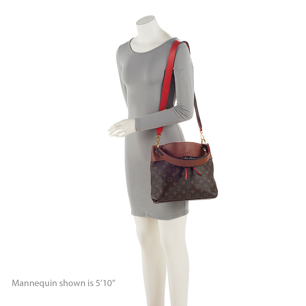 Louis Vuitton Monogram Canvas Tuileries Besace Shoulder Bag (SHF-22119)