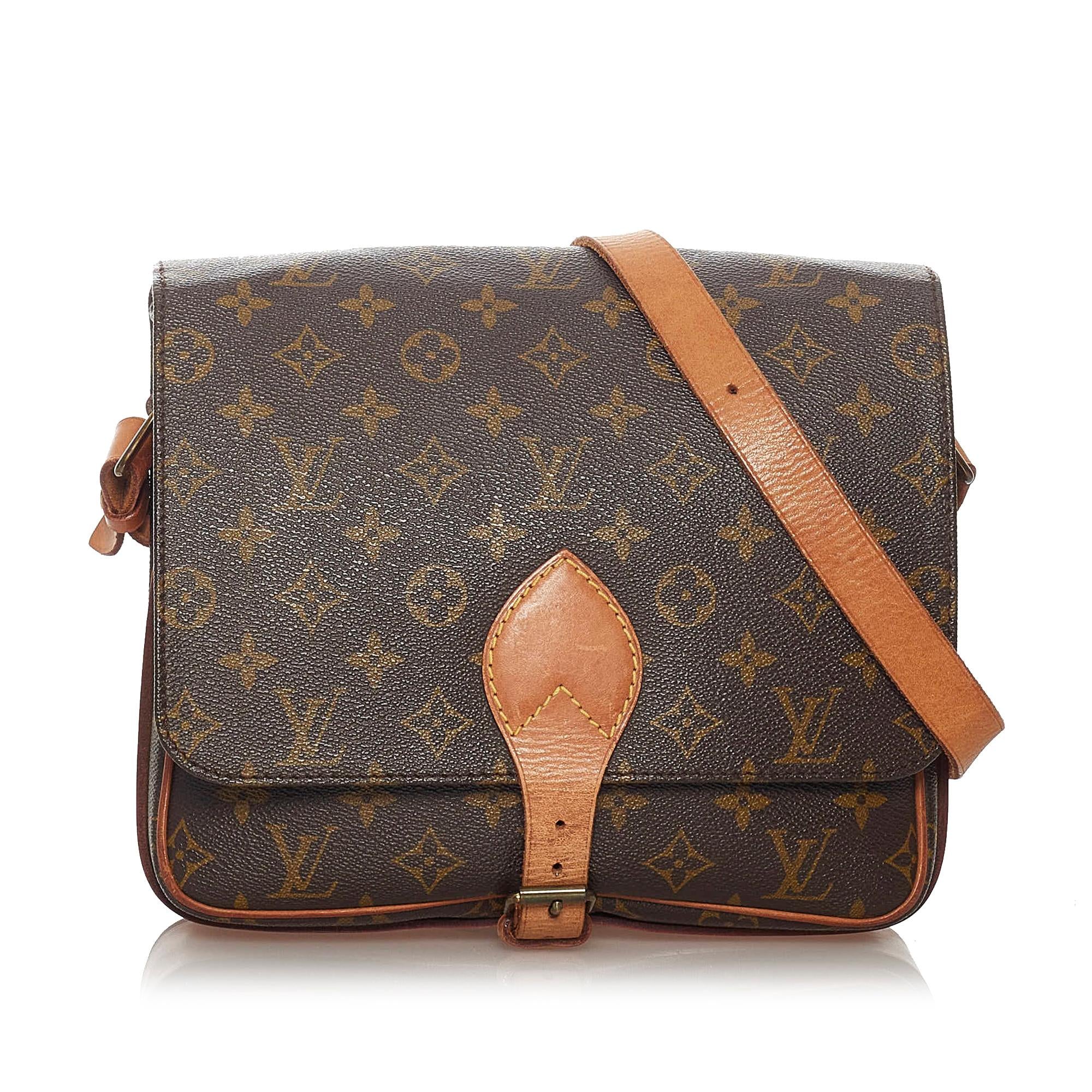 Louis Vuitton Monogram Cartouchiere GM (SHG-28164)