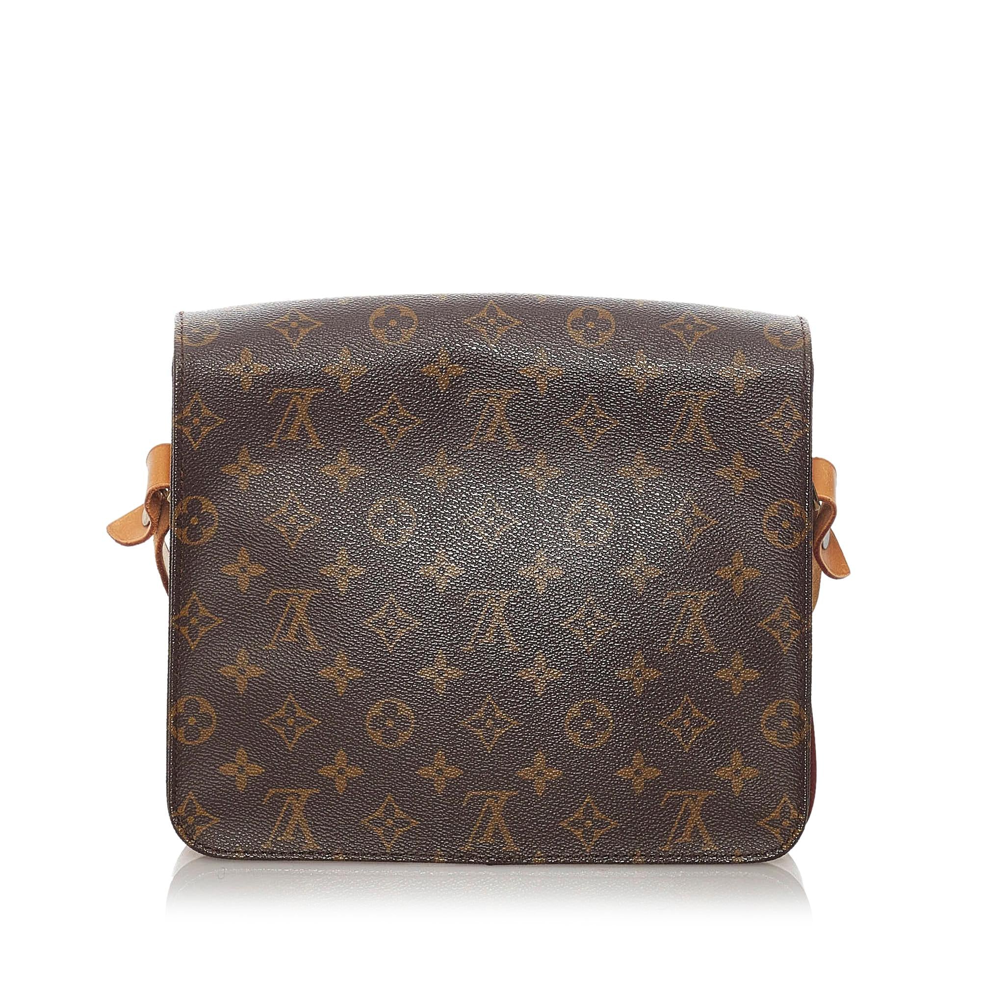 Louis Vuitton Monogram Cartouchiere MM (SHG-28345)