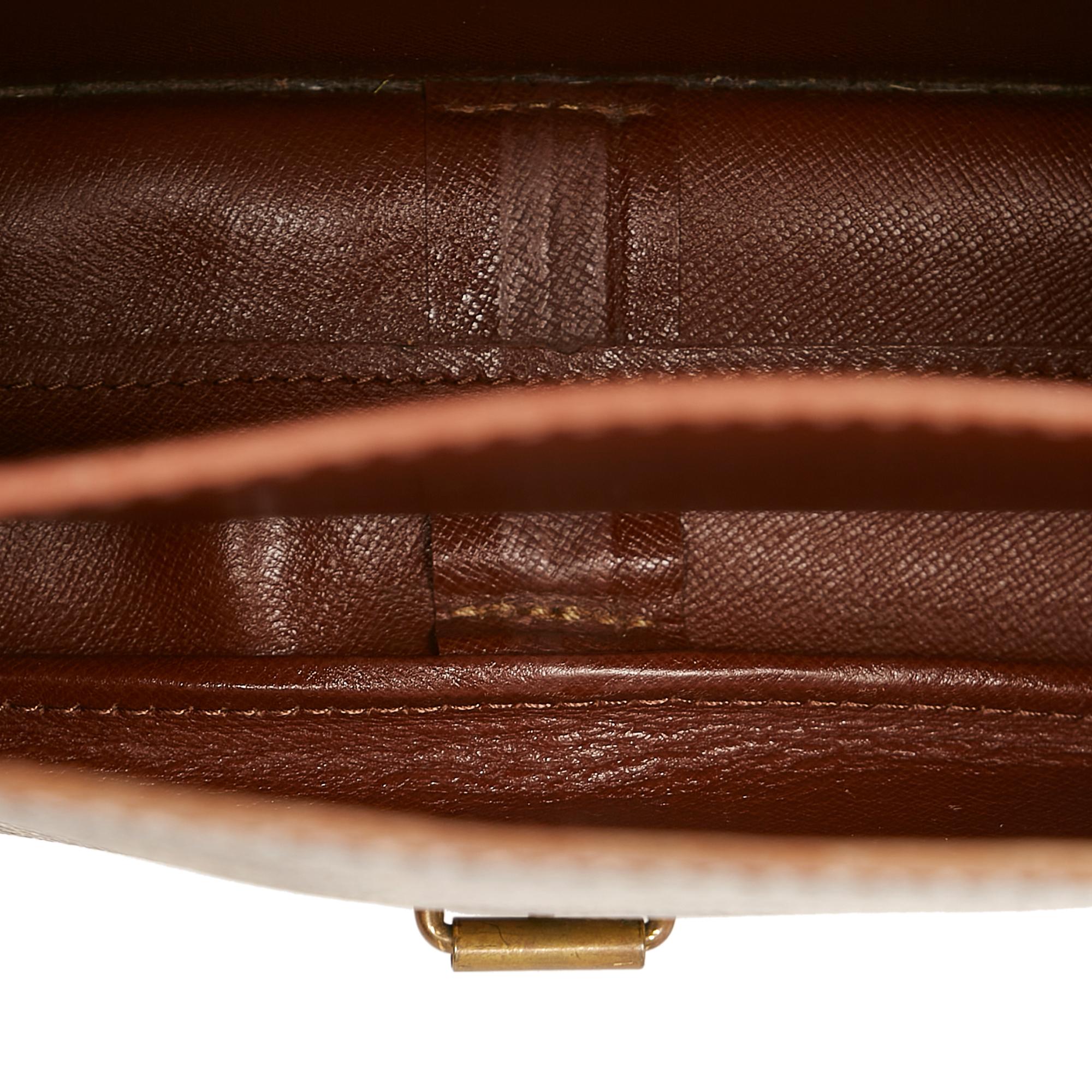 Louis Vuitton Monogram Cartouchiere MM (SHG-33352)