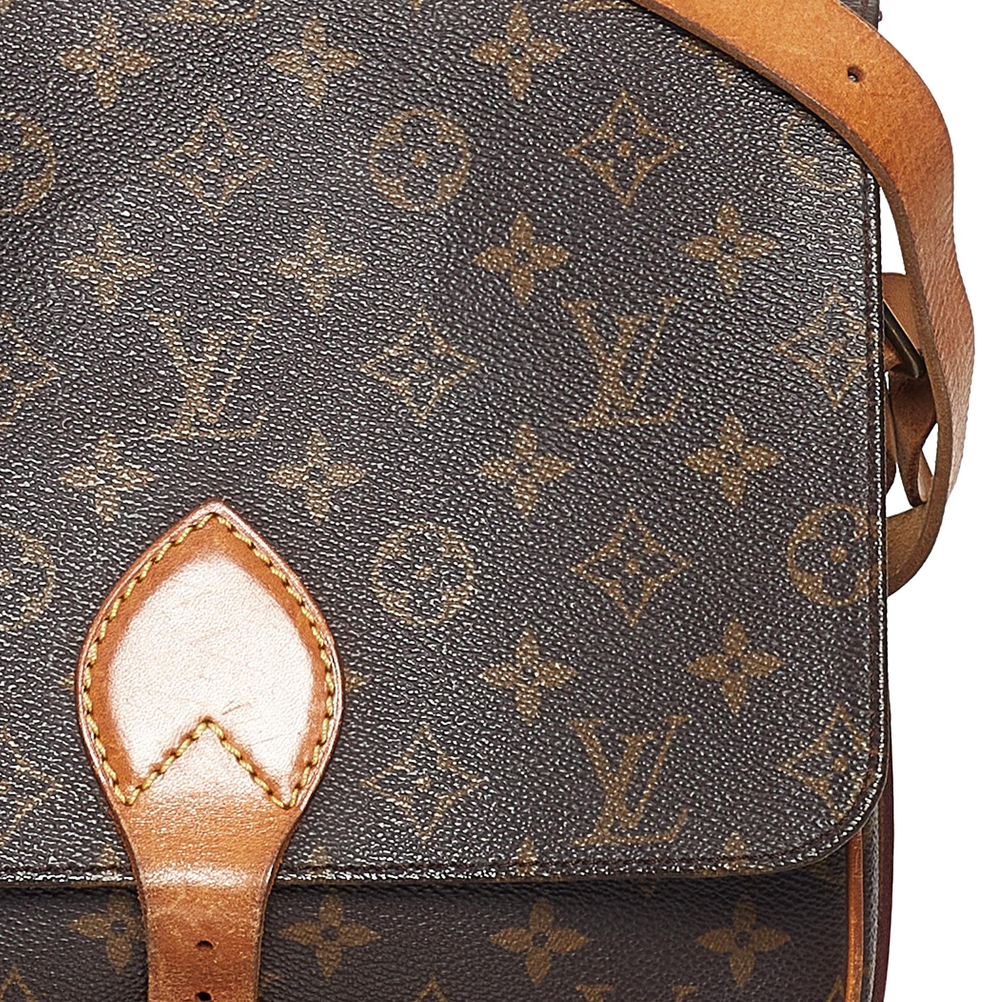 Louis Vuitton Monogram Cartouchiere MM (SHG-33352)