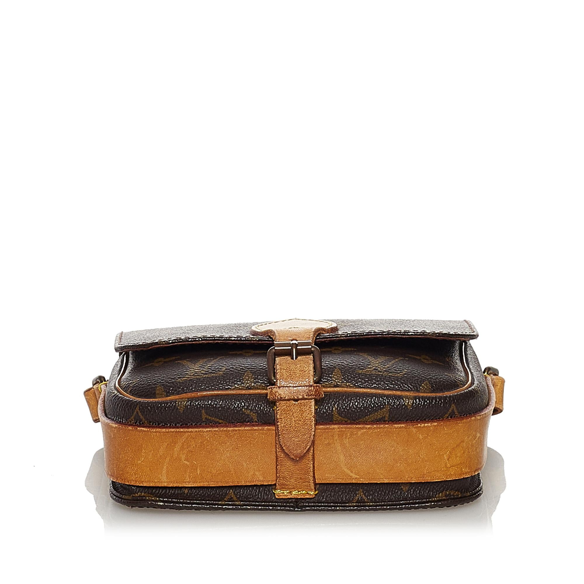 Louis Vuitton Monogram Cartouchiere PM (SHG-32282)