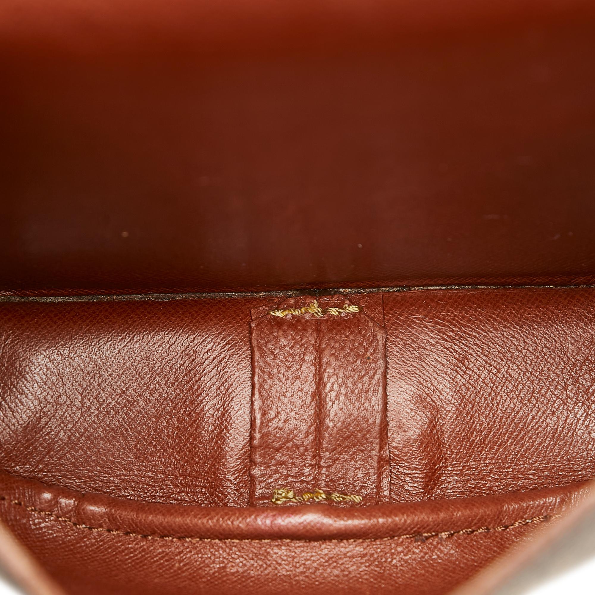 Louis Vuitton Monogram Cartouchiere PM (SHG-32282)