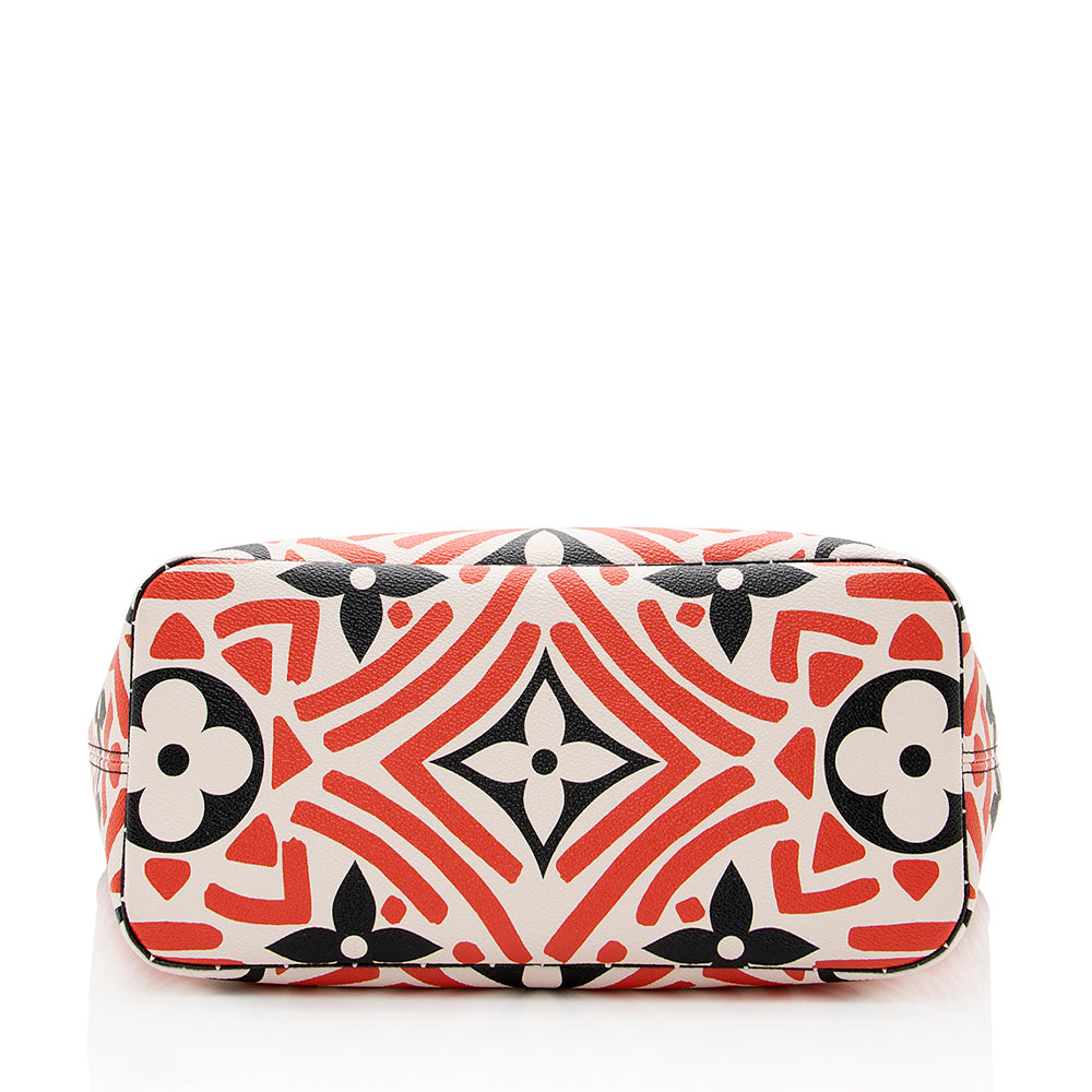 Louis Vuitton Monogram Crafty Neverfull MM Tote (SHF-19035)