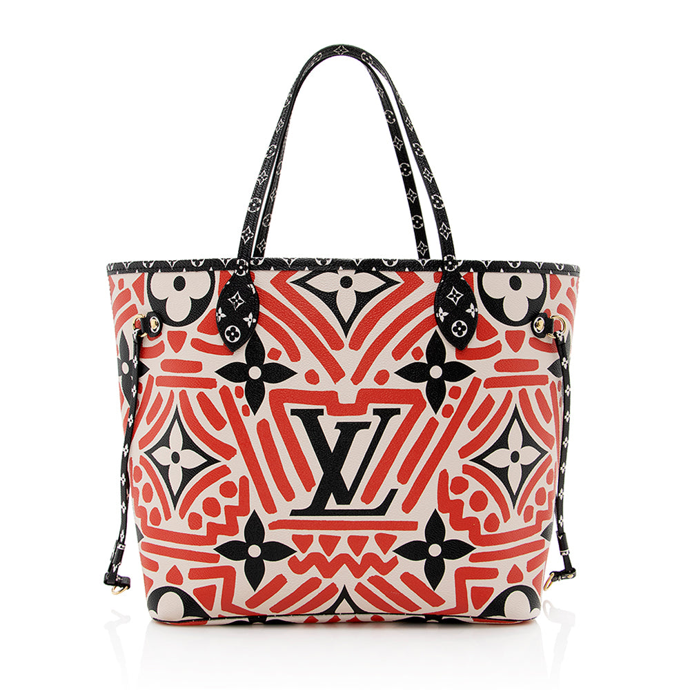 Louis Vuitton Monogram Crafty Neverfull MM Tote (SHF-19035)