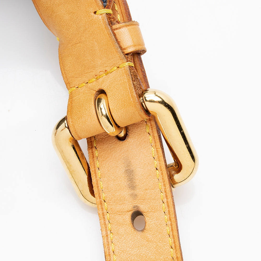 Louis Vuitton Monogram Denim Baggy GM Shoulder Bag (SHF-21643)