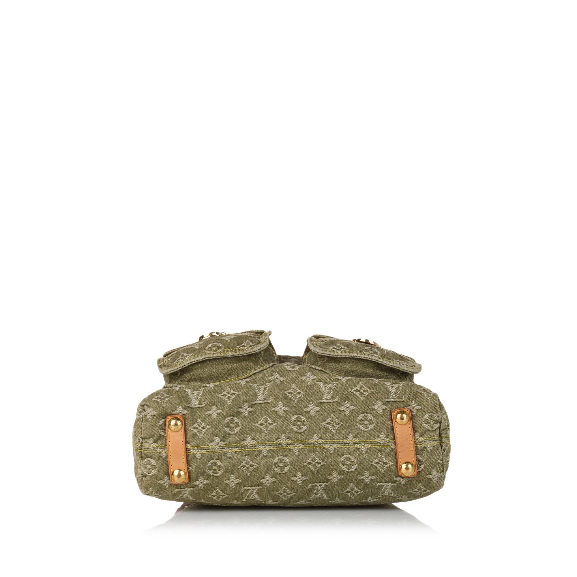 Louis Vuitton Monogram Denim Baggy GM (SHG-32828)