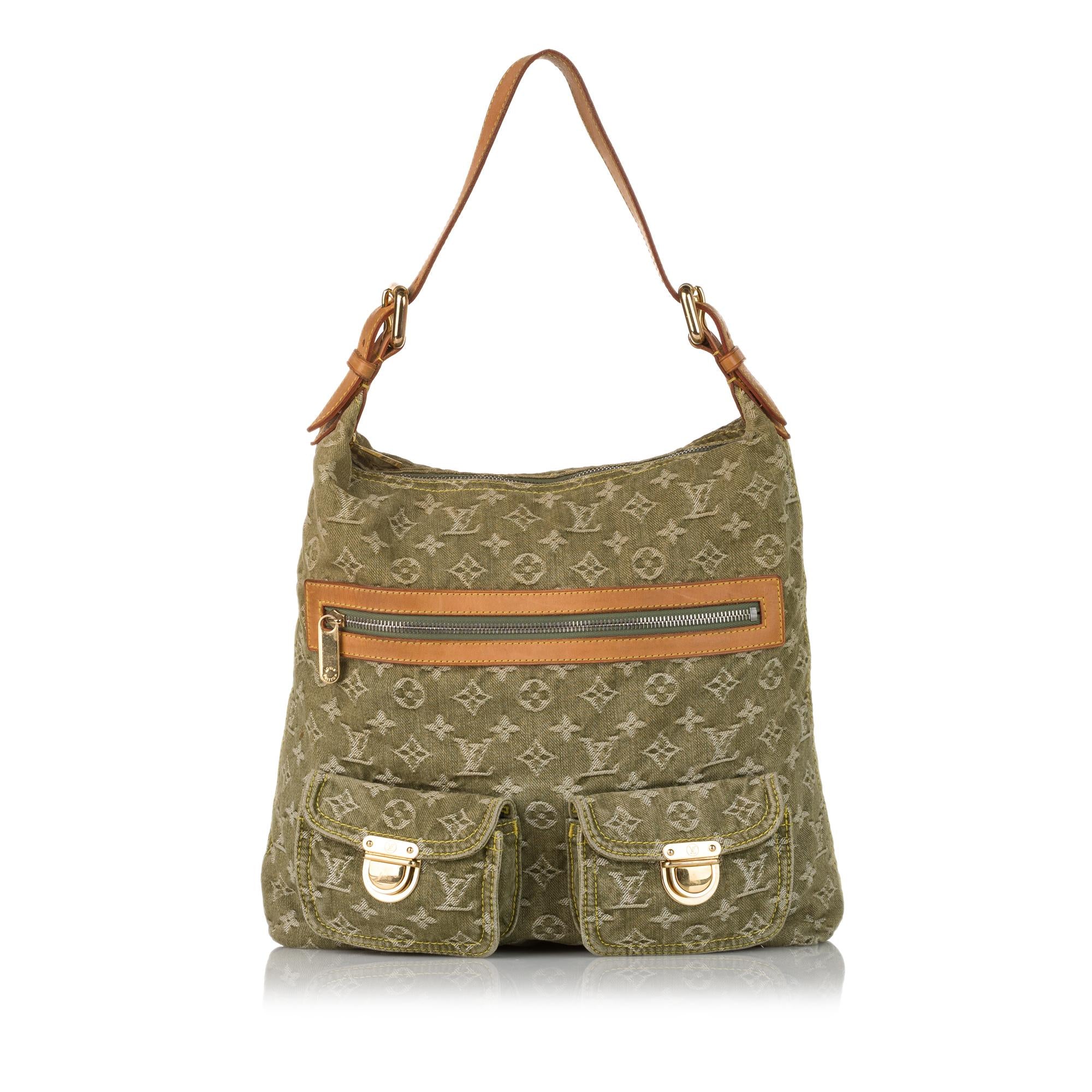 Louis Vuitton Monogram Denim Baggy GM (SHG-32828)