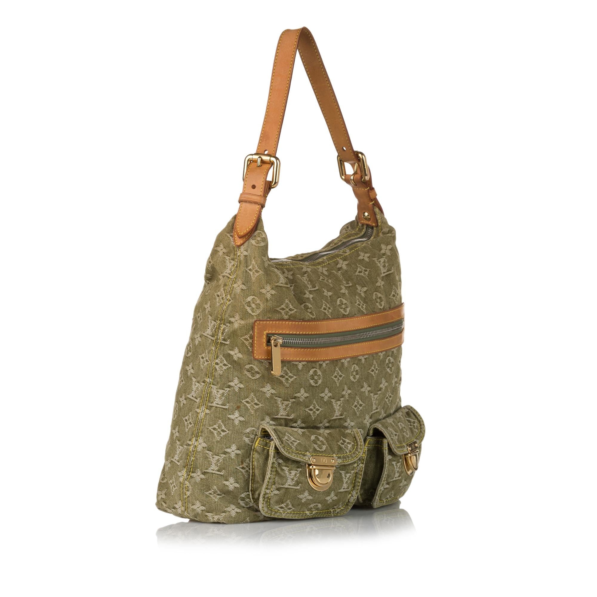 Louis Vuitton Monogram Denim Baggy GM (SHG-32828)